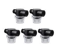 Giwnhvx 5 filtri filtro filtro filtro pompa acqua, filtro di ricambio per tubo torsionato 1/2 pollici compatibile con pompe o pompe