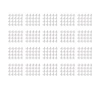 Giwnhvx 5 mm pin mensola supporto mensola borchie forte supporto 400 pezzi, trasparente