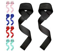 Giwnhvx 5 paia di cinghie da polso per sollevamento pesi per principianti fitness sollevamento pesi bodybuilding supporto manubri pesi