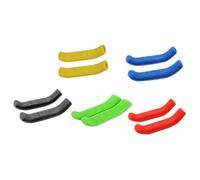 Giwnhvx 5 paia di manicotti per maniglia del freno, in silicone, comodi, per mountain bike e bici da strada