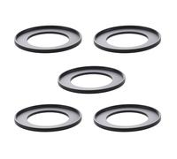 Giwnhvx 5 pezzi 49-72 mm di guarnizione 'obiettivo della fotocamera nera