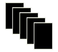 Giwnhvx 5 pezzi di carta per marcatura laser 38,1 x 27 cm, colore nero, per marcatura e incisione laser FiberLaser