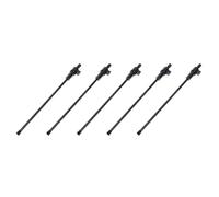 Giwnhvx 5 Pqt Picche Violoncello in Fibra di Nero Pezzi di Violoncello 3/4 & 4/4