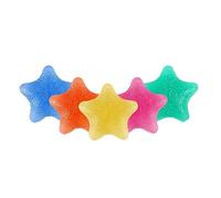 Giwnhvx 5 punte Star Grip Ball Hand Exercise Trainer 5 dita Hot Hand Strength Elastic Grip