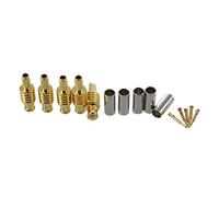 Giwnhvx 5 pz MCx maschio connettore adattatore dritto per RG179 cavo