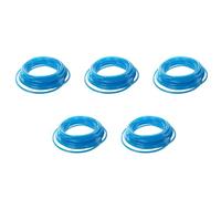 Giwnhvx 5 tubi pneumatici in poliuretano, 10 m, 6 mm x 4 mm, colore: blu