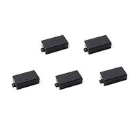 Giwnhvx 5 x Coperchio di Pickup Humbucker Sigillato in Plastica per Parti di Chitarra SQ Pickup (nero)