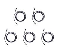Giwnhvx 5 x Digital Fibra Ottica Audio Spdif DVD Cavo Toslink Lunghezza del cavo di alimentazione: 2 m