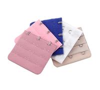 Giwnhvx 5 x Fascia allungata di Reggiseno a tre file x tre fibbie