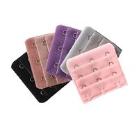 Giwnhvx 5 x Fascia di Reggiseno allungata in tre file x tre fibbie