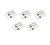 Giwnhvx 5 x Kit di supporto per fissaggio servo in metallo per B14 B16 B36 C24 C34 1/16 accessori per ricambi auto camion RC nero