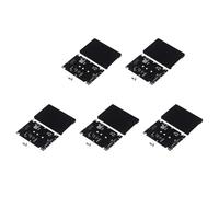 Giwnhvx 5 x M.2 Ngff a 2,5 Pollici Ssd/Msata a Adattatore Scheda (Chiave B per Adattatore Pc M2 + M Presa Desktop Ngff)