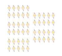 Giwnhvx 50 pezzi alta potenza 2 pin 3W bianco caldo LED Bead emettitori 100-110LM