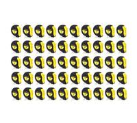 Giwnhvx 50 pezzi Mini nastro di misurazione retrattile portachiavi nastro di plastica misura facile lettura nastro di misurazione Bulk Set