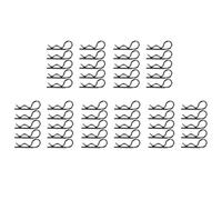 Giwnhvx 50 Pezzi Serie Blocco Molla EA1043 per JLB Racing Cheetah 11101 21101 J3 Velocità 1/10 RC Accessori per Ricambi Auto