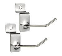 Giwnhvx 50 x gancio singolo pin negozio espositore appendiabiti 50 mm