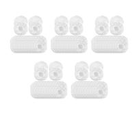 Giwnhvx 500 paia di copriauricolari elastici usa e getta per cuffie over-ear K712, K702, K701, K550 / 4,72 pollici