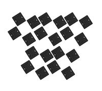 Giwnhvx 500 supporti autoadesivi per fascette fermacavi, 20 x 20 x 6 mm