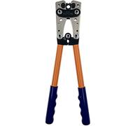 Giwnhvx -50B Pinza crimpatrice a becco nudo in rame, pinza crimpatrice per cavi 6-50 mm, giallo
