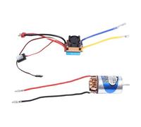 Giwnhvx 550 Motore Spazzolato 28T & 480A Impermeabile Spazzolato ESC Regolatore di Velocità con 5V/3A BEC per 1:10 RC Crawler Axial SCX10 TRX4