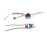 Giwnhvx 550 Motore Spazzolato 37T & 480A Impermeabile Spazzolato ESC Regolatore di Velocità con 5V/3A BEC per 1:10 RC Crawler Axial SCX10 TRX4