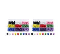 Giwnhvx 580 pz Snap Retail Abbigliamento Hanger Dimensioni Marcatori Indumenti Xxs a 4Xl Taglia Codifica Divisori Colorati Gancio Segnale Fibbia