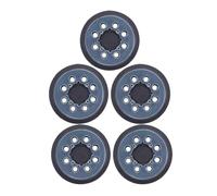 Giwnhvx 5PCS 125mm Disco abrasivo Pad 8 fori Hook & Loop Abrasivo Wheel per DWE6423/6423K DCW210B Parti di ricambio per levigatrice orbitale
