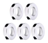 Giwnhvx 5PCS Split Anello Ottico Fisso Anello di Spinta Separato Anello di Limite Anello di Fissaggio Posizionatore Albero Morsetto Interno 30mm