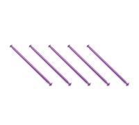 Giwnhvx 5X 04003 - Albero di allenamento centrale in metallo Dogbone, 170 mm, per 1:10 Upgrade Parts Truck Brontosaurus 94111 94107 94170, viola