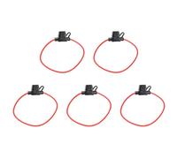Giwnhvx 5X 14AWG Wire in-Line Car Automotive Mini portafusibili a lama portafusibili 20A