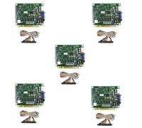 Giwnhvx 5X 60 in 1 Multicade PCB Board Arcade Game Board con cavo 28P Uscita VGA Arcade Game Board orizzontale per Jamma Arcade