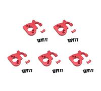 Giwnhvx 5X Accessori di Ricambio Supporto Motore Auto RC Adatto Per Ricambi Auto RC 144001 1/14 4WD, Rosso