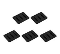 Giwnhvx 5X Ballate Acustiche Chitarra Classica Mute Pad Pratica Silicone Silenziatore per Chitarra Strumenti Musicali Guita Parti e Accessori