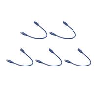 Giwnhvx 5X Blu USB 3.0 Maschio A M/F Tipo A Cavo di Collegamento Cavo di Estensione 30cm