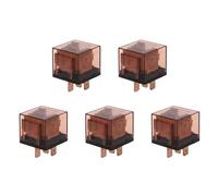 Giwnhvx 5X DC 24V 80A 1NO 1NC SPDT 5 Pin Verde Verde Indicatore Luce Automobile Rele' di Camion