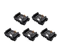 Giwnhvx 5X FX1N-14MT PLC scheda di controllo industriale+custodia PLC modulo ingresso/uscita analogici con modulo relè ritardo guida