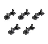 Giwnhvx 5X In Fibra di Carbonio Servo Montaggio Axle Up Servo Staffa Fissa per Axial SCX10 SCX10 II 90046 1/10 RC Crawler Auto Parti di Aggiornamento
