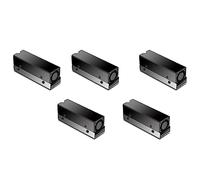 Giwnhvx 5X M.2 SSD NVMe Dissipatore di Calore M2 2280 Disco A Stato Solido Circolazione Dell'aria Radiatore con Ventola Dissipatore Termico Pad Cooler