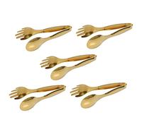 Giwnhvx 5X Pinze Per Alimenti Nel Acciaio Inossidabile Utensili Da Cucina Nel Utensili Da Cucina Un Buffet Clip Per Barbecue Pinza Per Bistecca