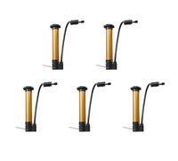 Giwnhvx 5X Portatile Mini Pompa A Velo Velo Aria Pompa A Mano Palla Pneumatica Gonfiatore Velo Mountain Pompa
