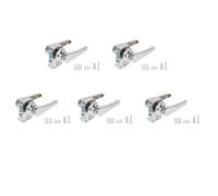 Giwnhvx 5X RV WC serratura porta bagno serratura caravan barca serratura maniglia serratura RV accessori