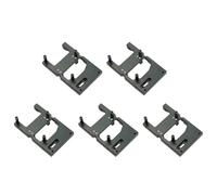 Giwnhvx 5X Supporto di Fisso Del Magazzino Servomotore Sterzo Metallo Auto per B14 B24 C14 C24 Q65 MN D90 D99S Mn45, Nero