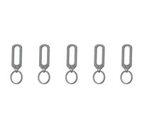 Giwnhvx 5X Titanio Fibbia Portachiavi Lega di Titanio Semplicità Fibbie Accessori Campeggio Outdoor Pocket Tool