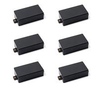 Giwnhvx 6 cover in plastica sigillata per pickup humbucker, per pickup SQ (nero)