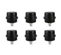Giwnhvx 6 filtri di aspirazione per compressore d'aria, 1/4BSP, filettatura 13 mm, colore: nero