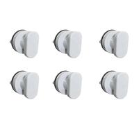 Giwnhvx 6 maniglie a ventosa per porta frigorifero cassetto bagno ventosa da parete corrimano maniglia vasca doccia