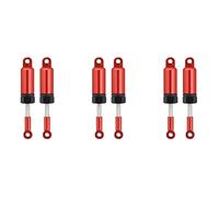 Giwnhvx 6 molle interne in lega di alluminio per 1/16 RC Crawler B16 B36 C24 C34 MN D90, rosso