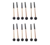 Giwnhvx 6 paia di bacchette per batteria in gomma morbida per batteria, batteria e tastiera