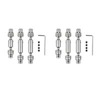 Giwnhvx 6 pezzi albero di trasmissione in metallo CVD per B16 B36 Q60 Q63 Q64 MN77 FY004 6WD 1/16 RC auto parti di aggiornamento, 1