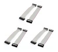 Giwnhvx 6 Pezzi Connettore Piatto per Pin F/F a Passo 2,54 mm, 20 mm